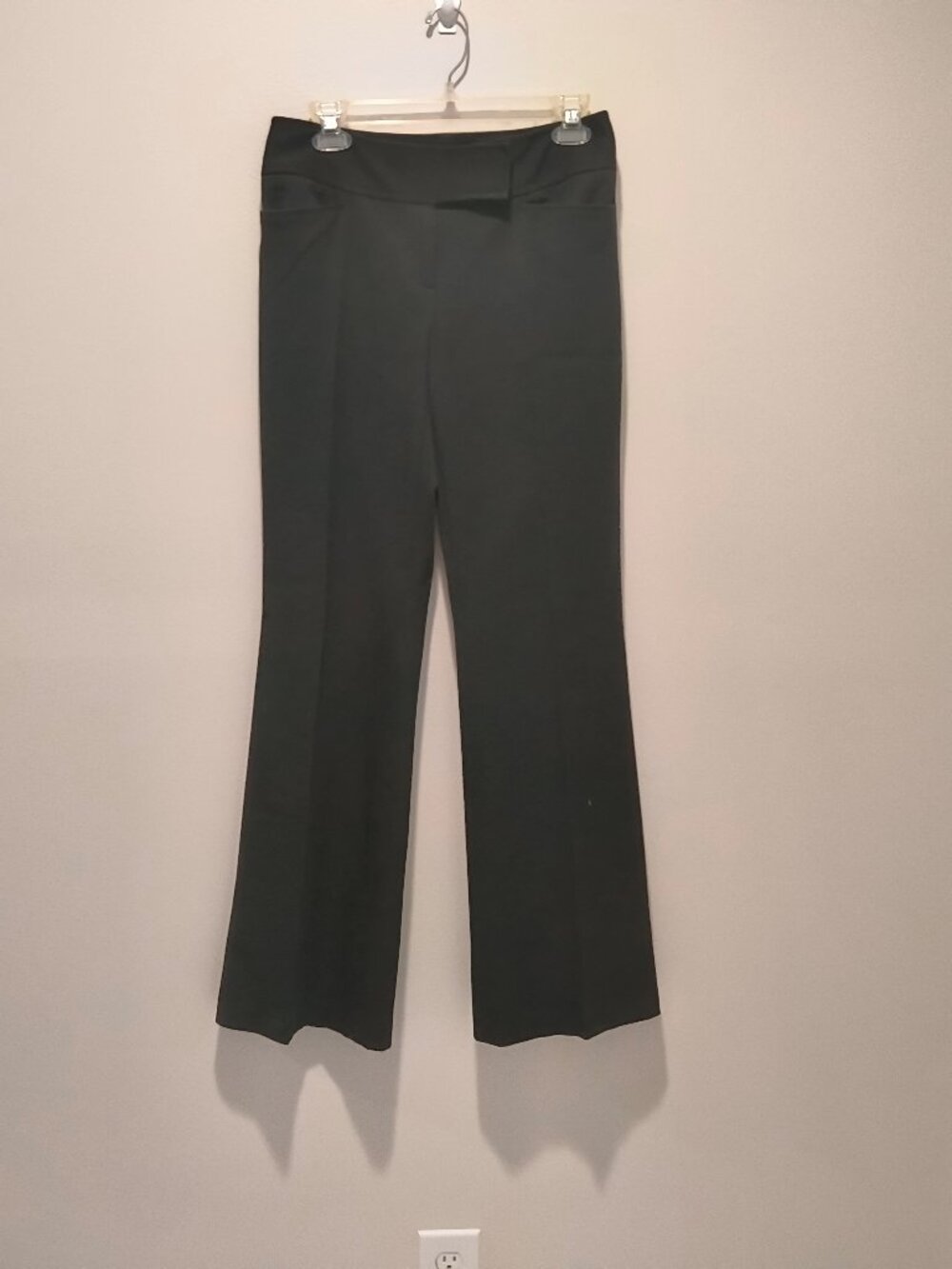 INC International Concepts black wide-leg dress pants size 2